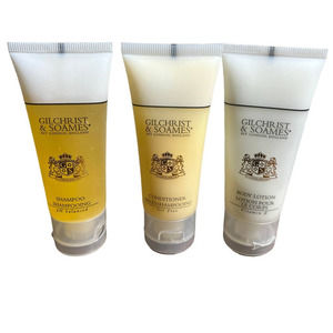 NEW Gilchrist & Soames Shampoo Conditioner And Body Lotion
